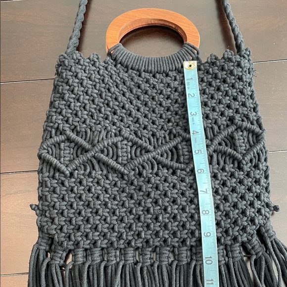 Danielle Nicole Black Fringe Crossbody Bag - Picture 5 of 11